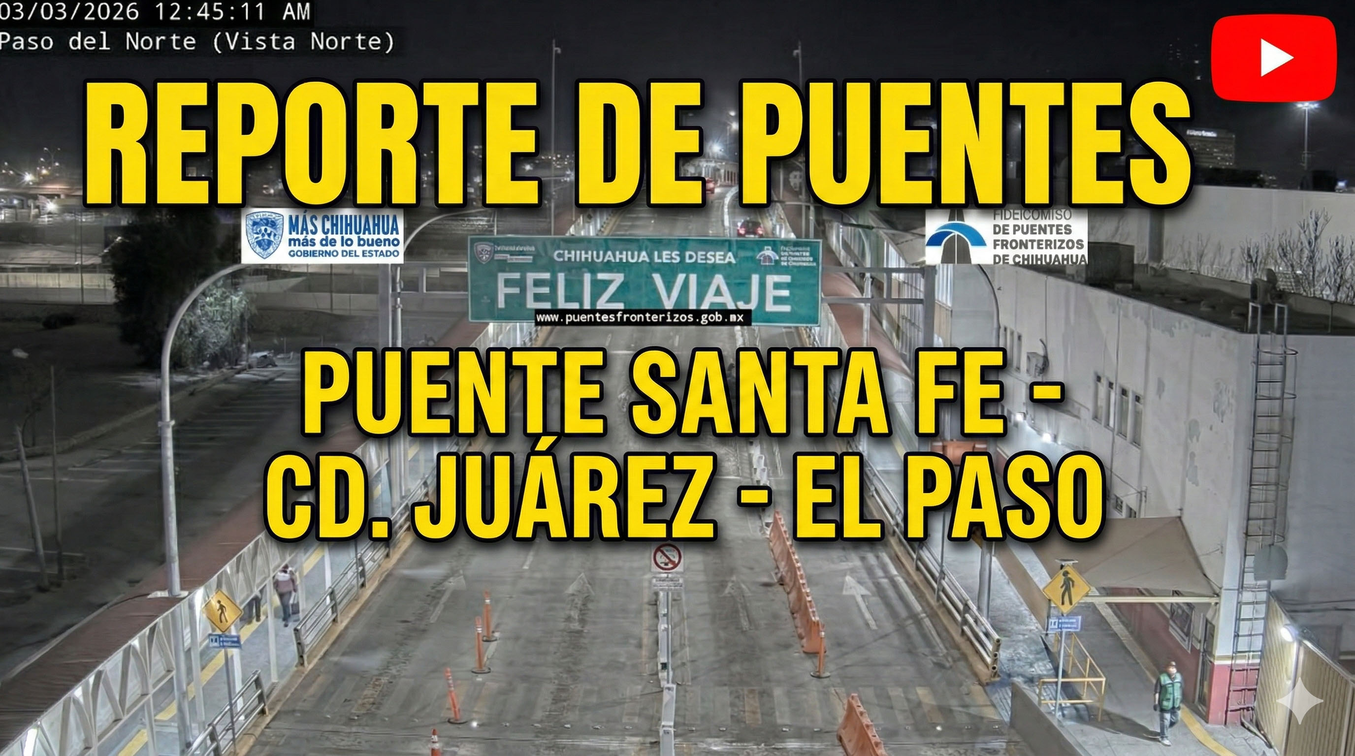 Reporte de puente Santa Fe
